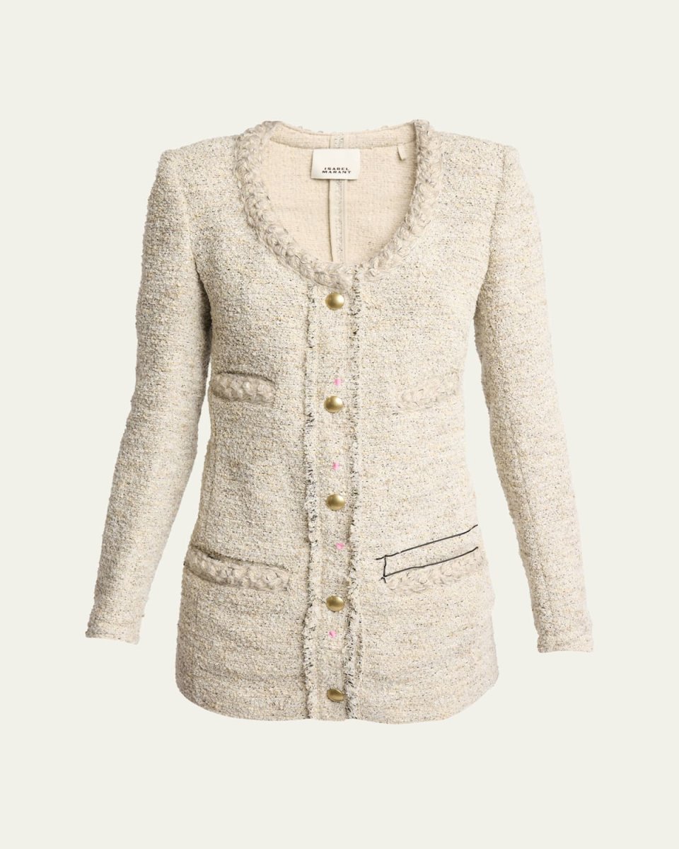 Germina Cloudy Cowens Long Jacket